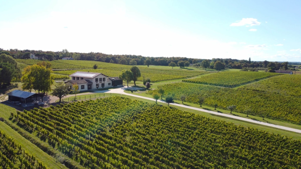 Vue d'ensemble du domaine de Courbon