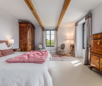 Plan large de la Chambre Christine domaine de Courbon