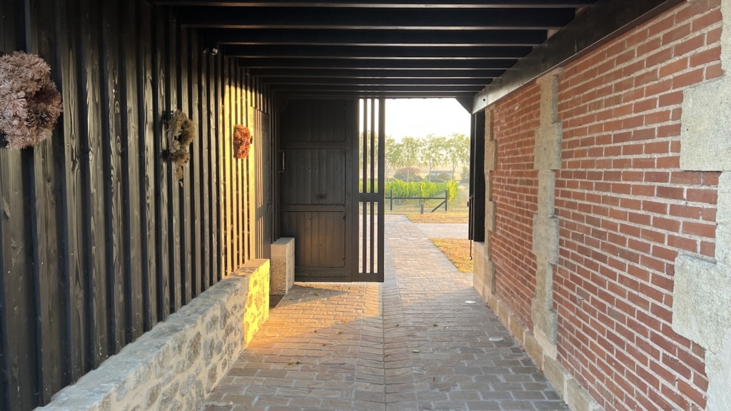 Passage au domaine de Courbon