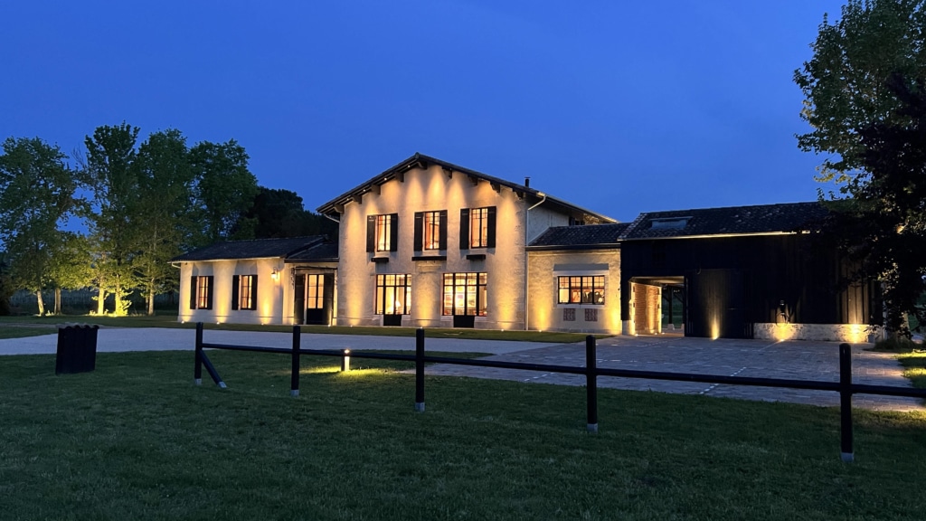 Domaine de Courbon les éclairages